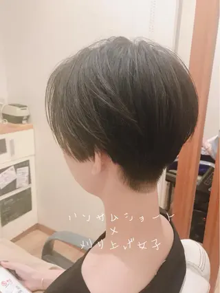 ショート アザマ　ヤスカツ _rosso 川口のヘアスタイル