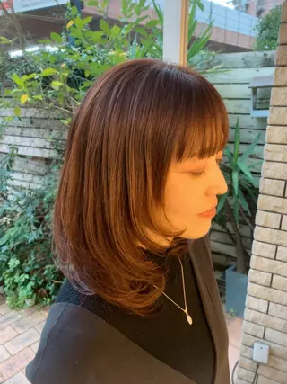 ミディアム JUURI所属・船曳 亜海のヘアスタイル