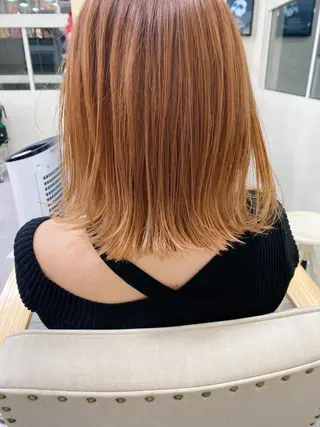 ショート カラー レイヤーウルフ エクステ磯部のヘアスタイル