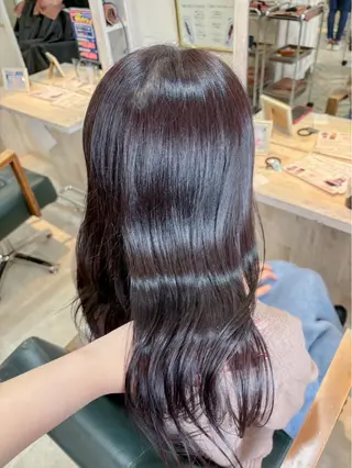 ロング 艶髪カラー/レイヤー 🐣kokoro🌸のヘアスタイル