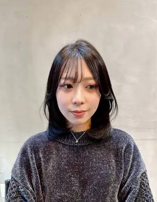 ミディアム レイヤーカット/髪質 改善/Hayatoのヘアスタイル