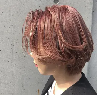 ショート カラー かりん 🤍のヘアスタイル