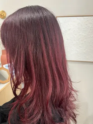 ミディアム カラー はる haruのヘアスタイル