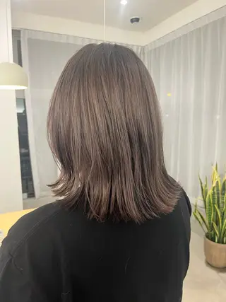 ミディアム 瀬長なおみ U too e'sのヘアスタイル