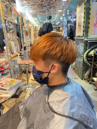 ショート カラー haco+所属・🌈派手髪エクステ ブレイズ🌈ひろとのヘアスタイル