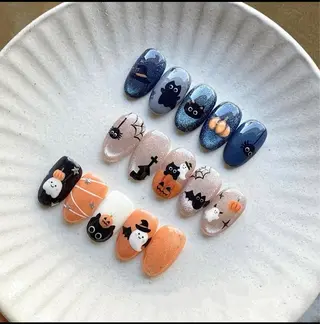 ネイル kao nail マグネット/長さだしのネイルデザイン