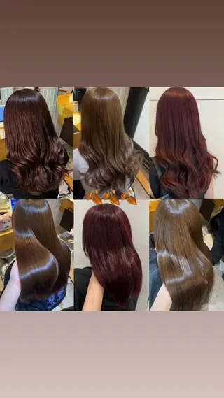 ロング カラー ラフィスヘアードープ所属・👑髪質改善wカラー /ハイトーン/アユカのヘアスタイル