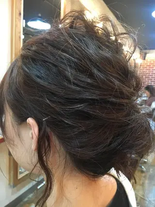 セミロング ヘアアレンジ hirune所属・🌈韓国ヘア KOUSUKE🌈のヘアスタイル