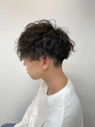 パーマ メンズ ARMONY大阪店 パーマ職人伊丹のヘアスタイル