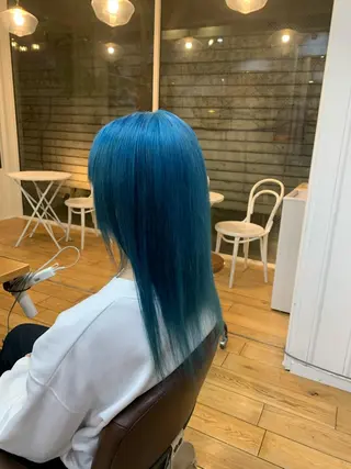 ロング 透明感カラー/カット 髪質改善/森栄範のヘアスタイル