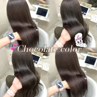 ロング カラー 💘Rei💘新宿/ アレンジ/艶カラーのヘアスタイル