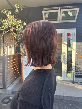 ミディアム マツムラ ミサキのヘアスタイル