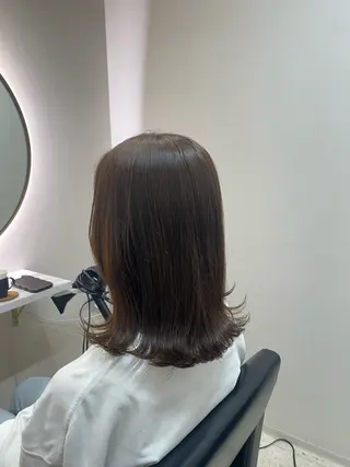 ミディアム カラー 韓国🇰🇷艶髪 ケアカラーSHURIのヘアスタイル