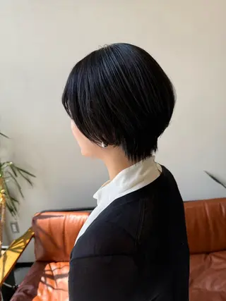 ショート キノシタ ナオユキのヘアスタイル
