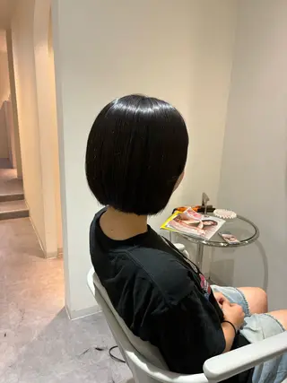 ミディアム 石井綾華🩰10月 カットモデル無料のヘアスタイル