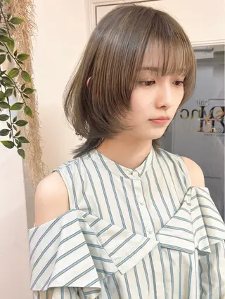 ミディアム シバタ ショウゴのヘアスタイル