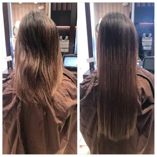 ミディアム EARTH長岡 🌼渡辺まい🌼のヘアスタイル