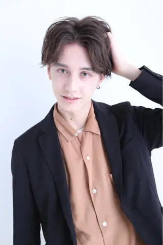 パーマ メンズ なりたいを叶える /町野 朝哉のヘアスタイル