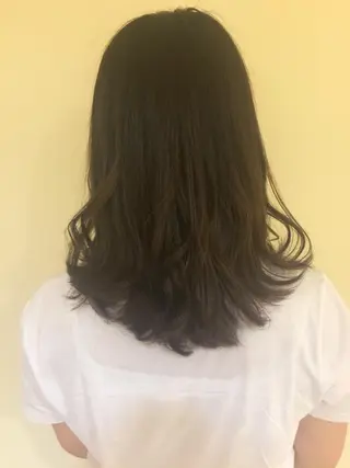 ミディアム カラー パーマ ヘアアレンジ メンズパーマの巨匠 鈴木純のヘアスタイル