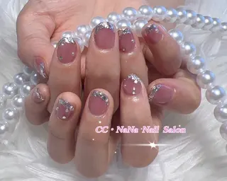 ネイル CC  NaNa ワンホンネイル🌙Nのネイルデザイン
