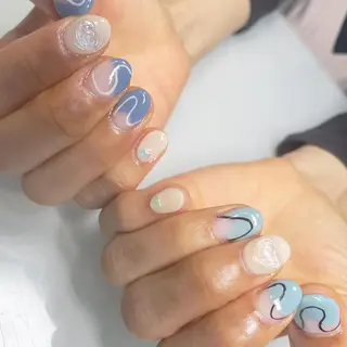 ネイル 加瀬 アンジェリーのネイルデザイン