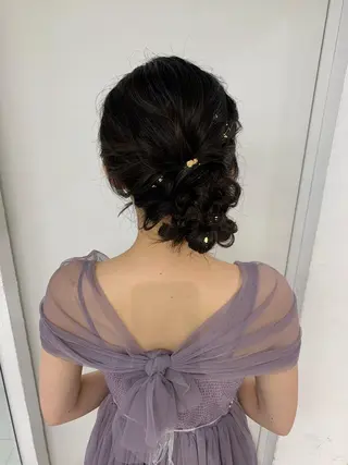ロング 卒業式ヘアセット🎀 ヘアアレンジのヘアスタイル
