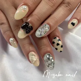 ネイル 韓国/網紅/パーツ M-salonのネイルデザイン