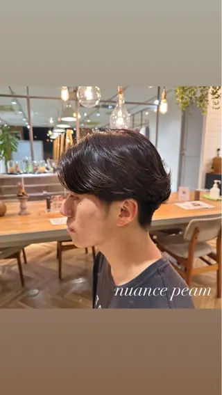 パーマ ヘアアレンジ メンズ 飯島 美海のヘアスタイル
