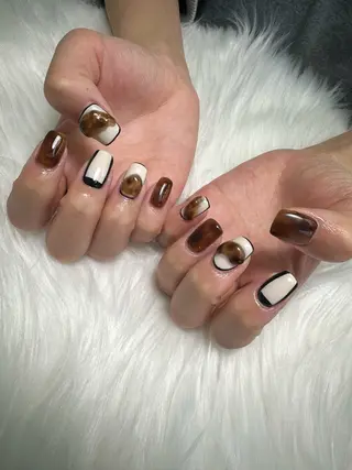 ネイル EmaNail新大阪所属・nailist 🍊Linaのネイルデザイン