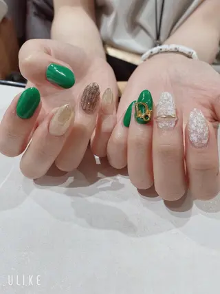 ミディアム JNA認定講師🌸 RIEのネイルデザイン