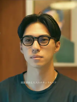 パーマ メンズ メンズカット 立川湧揮のヘアスタイル