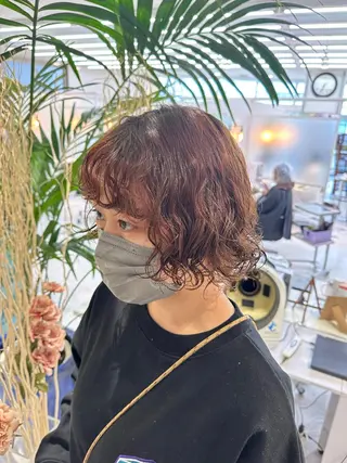 カラー パーマ エクステ♡ヘアメ 内村麻衣のヘアスタイル