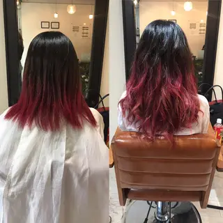 ミディアム Orque deux 伊藤丈晴のヘアスタイル