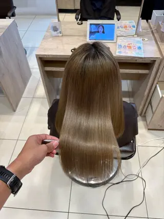 セミロング 工藤 勇樹のヘアスタイル