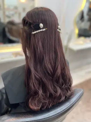 ヘアアレンジ 🍀みちか🍀 lovis💕モデルのヘアスタイル