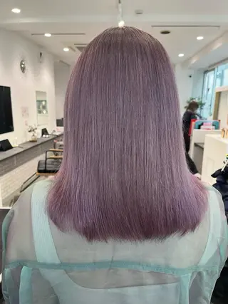 カラー miyu/ハイトーン /ブリーチのヘアスタイル