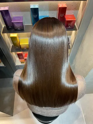 ロング 半個室サロンyoures hair 髪質改善トリートメント東新宿店所属・榊原竜弥 髪質改善/美髪作りのヘアスタイル