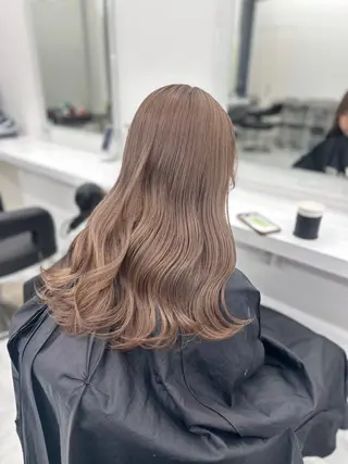 ロング カラー パーマ ヘアアレンジ メンズ キッズ ♥️韓国ヘア レイヤー♥️ゆりのヘアスタイル