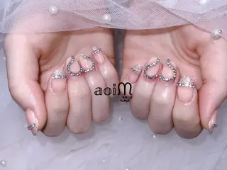 ネイル 葵うさぎ所属・葵うさぎ AIのネイルデザイン