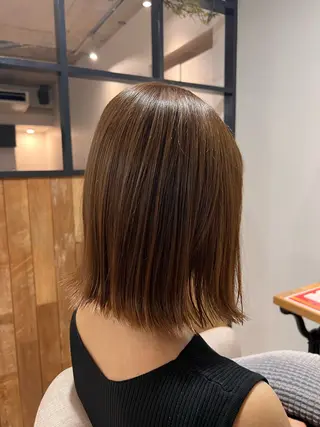 ミディアム saki/Insta fleur_sakiのヘアスタイル