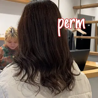 ロング パーマ CYAN.栄店所属・パーマ/髪質改善 【榎本千夏】のヘアスタイル