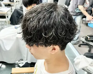 ショート パーマ メンズ men's/perm colorDaijuのヘアスタイル