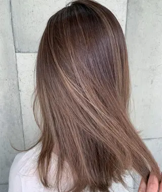 セミロング カラー Little_okinawa所属・Mikuri 【Little】のヘアスタイル