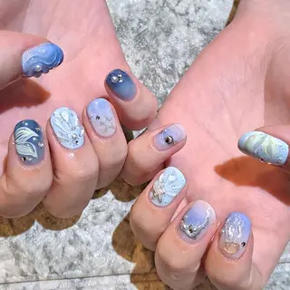 ネイル RounGe町田店 🧸大谷のネイルデザイン