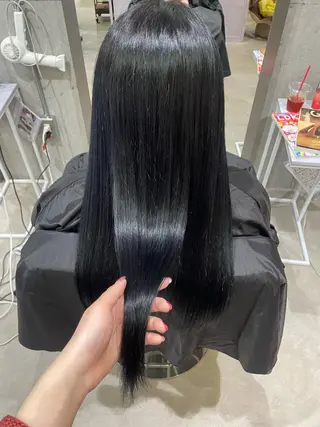 ロング カラー MASHIRO💎 透明感カラー/カットのヘアスタイル