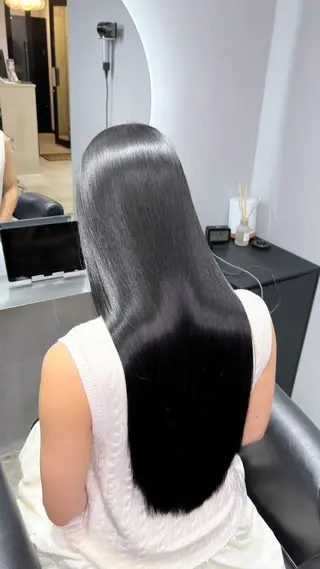 ロング カラー etora 渋谷所属・ワンホンヘア🇨🇳 髪質改善/itaruのヘアスタイル