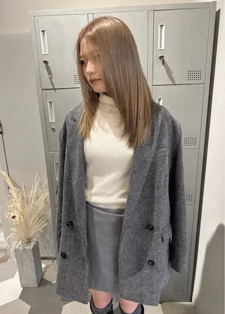 セミロング 【天満1艶髪】潤艶/ 髪質改善🌹釣本竜哉のヘアスタイル