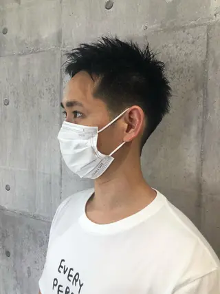 メンズ カドムラ モエのヘアスタイル