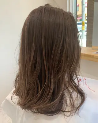 ミディアム カラー Antwerp💎 ✂︎HiROKi✂︎のヘアスタイル
