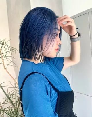 ショート カラー 似合わせ小顔ショート /akane🐰♥️のヘアスタイル